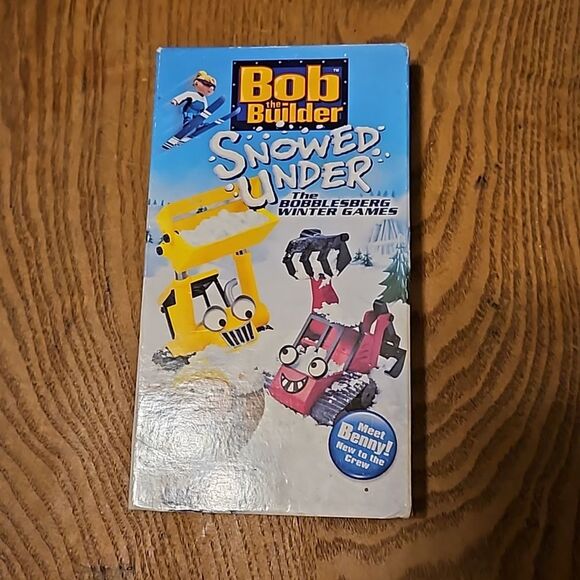 Bob the Builder “Snowed Under” VHS Tape – The Bobblesberg Winter Games Special - Picture 1 of 5